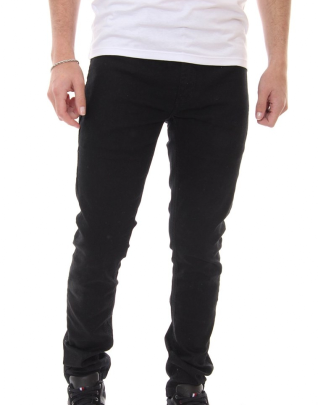 CALCA JEANS SKINNY VARJAO BLACK